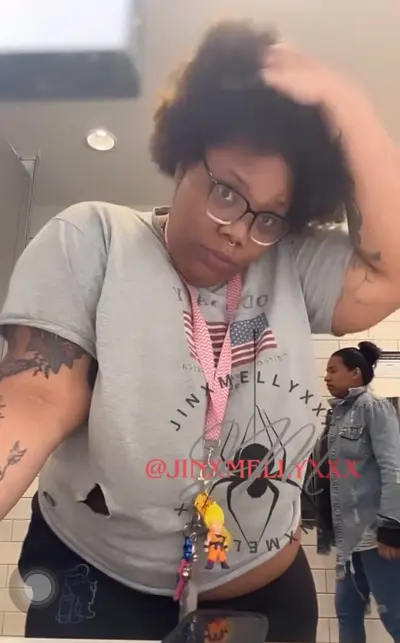 She Was Almost Caught Spreading & Showing Tits 🤪 cover image