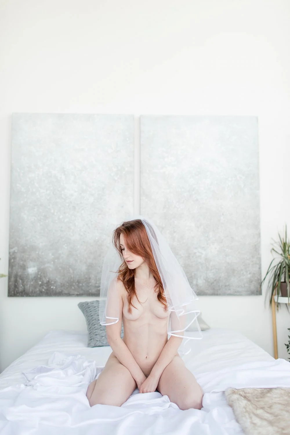 Redhead boudoir image 8