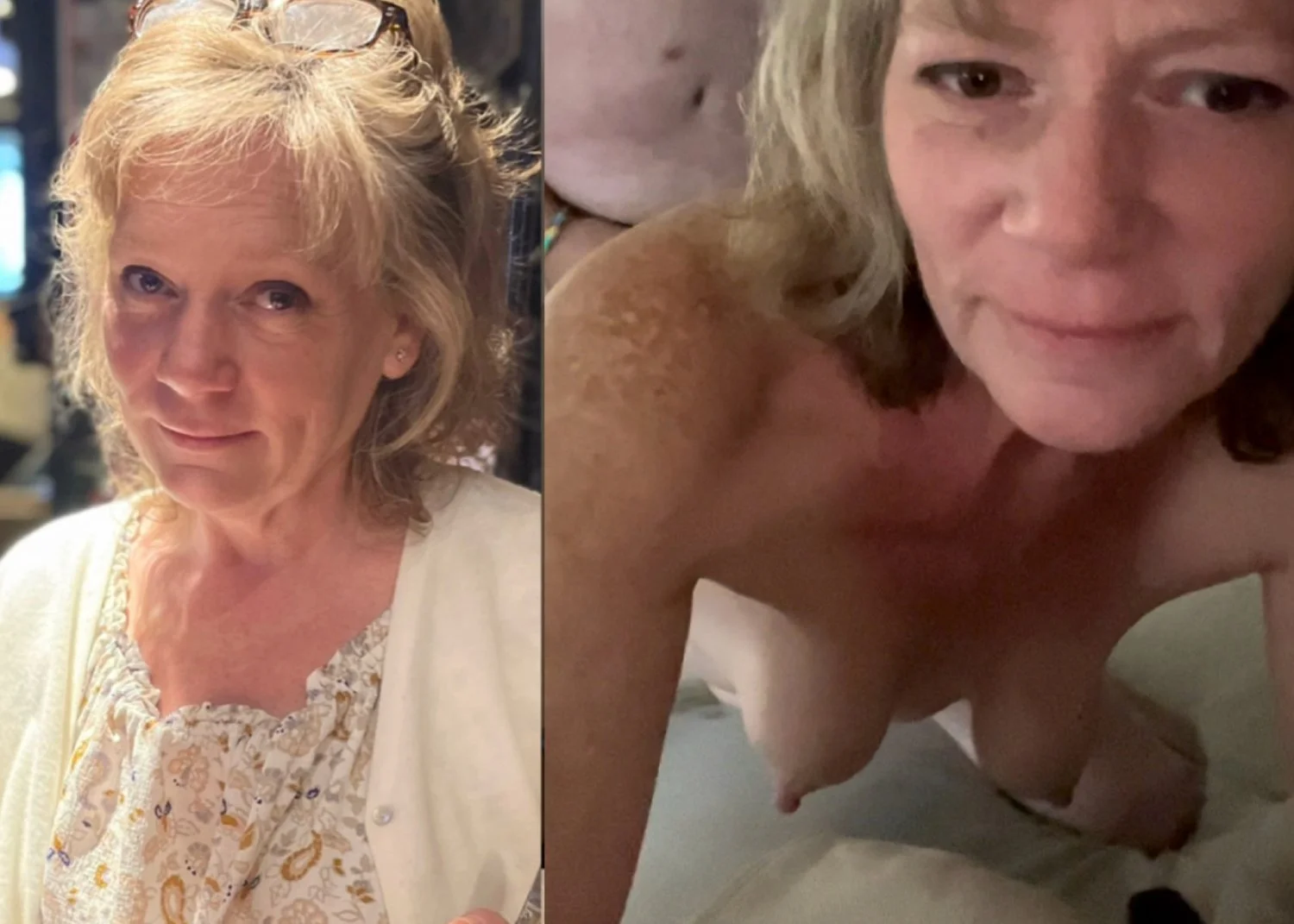 WV Slutmom clothed and unclothed image 4