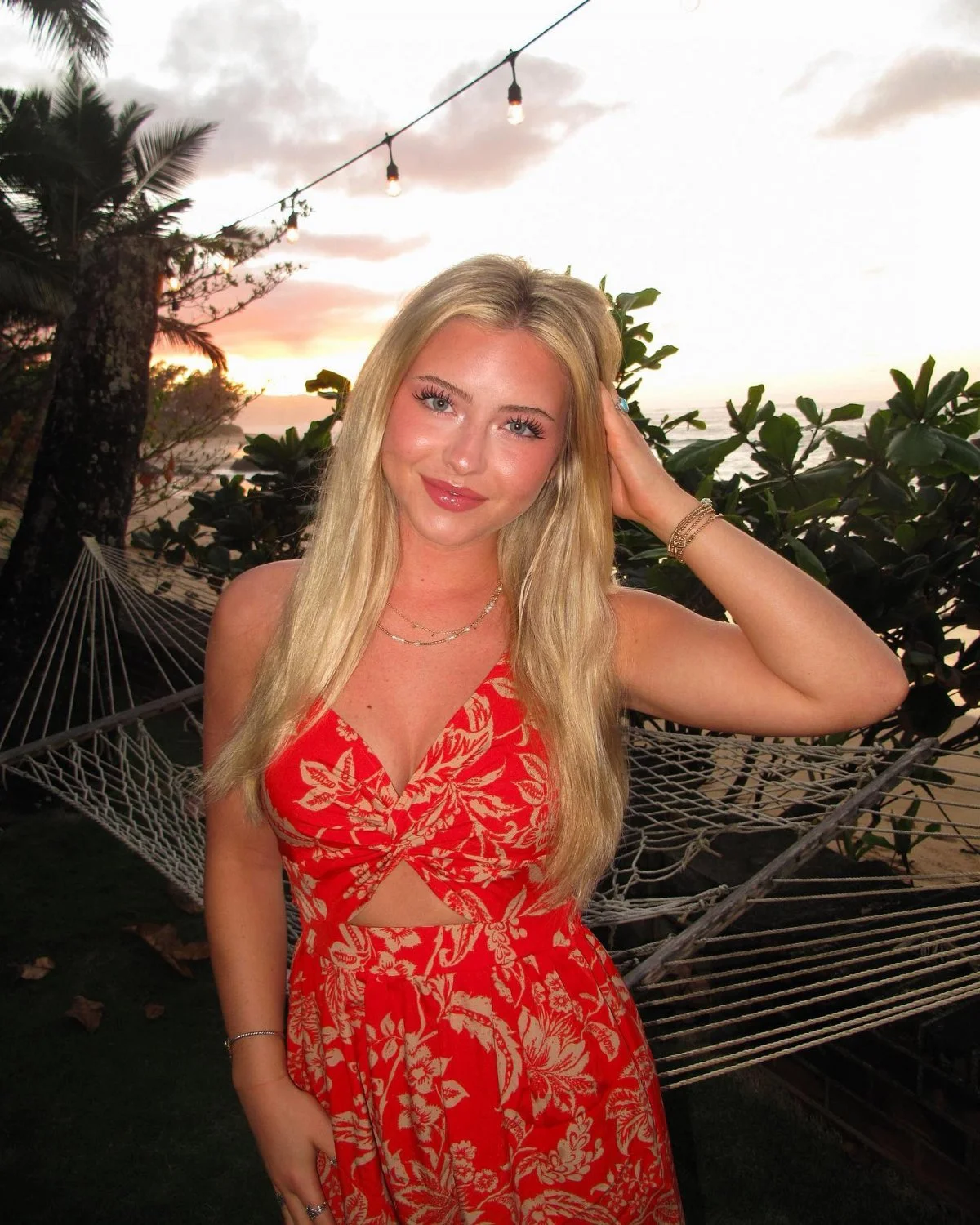Sexy blonde college teen Alyssa image 14