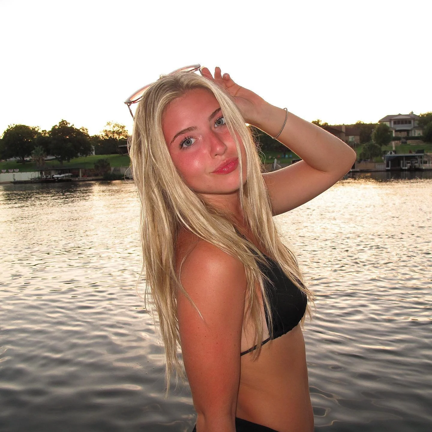 Sexy blonde college teen Alyssa image 6