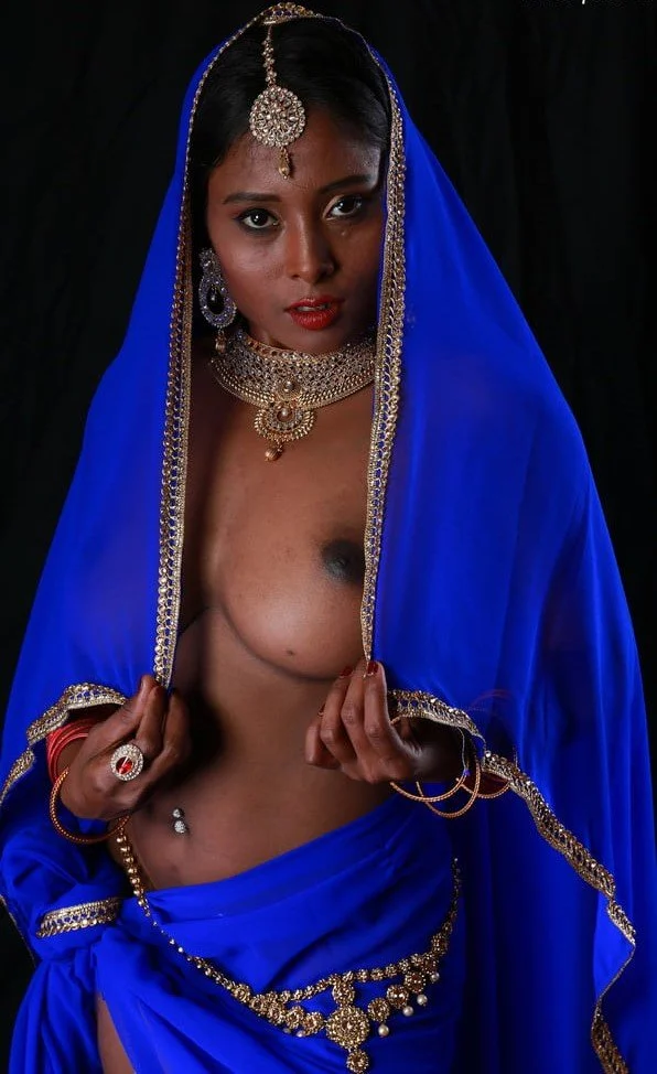 Indian girl become a nude model part 1 image 18