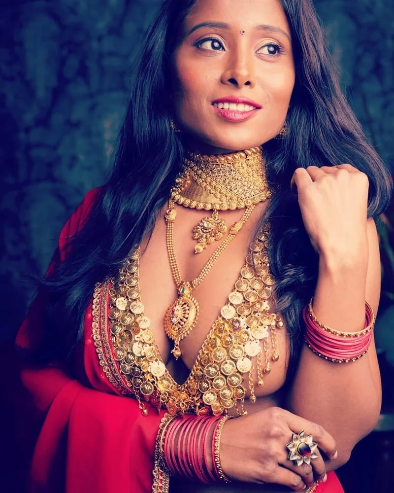 Indian girl become a nude model part 1 image 26