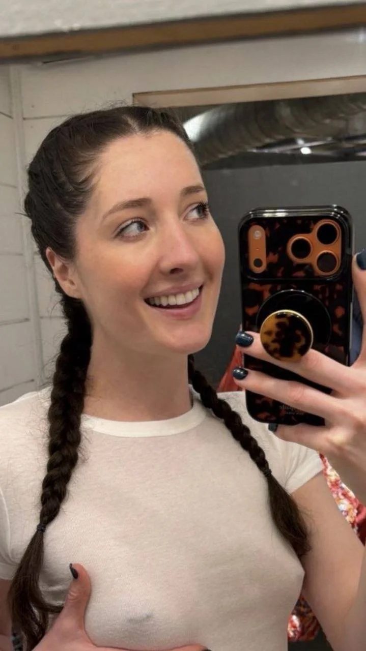 Slim Maddie showing off her tiny tits image 13