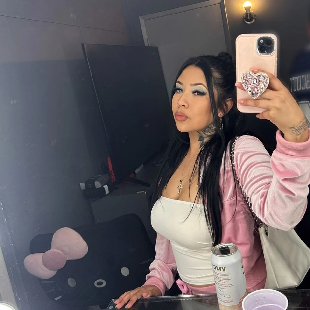 Sexy SoCal Chicana Mexican Latina Tattoo artist Maddie main image