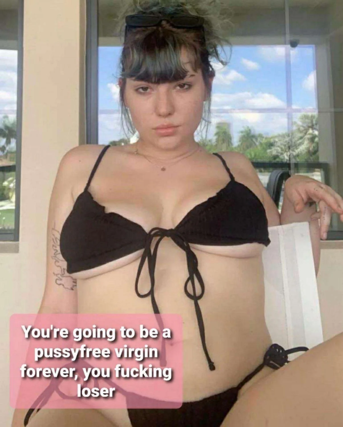 Busty florida blacked size queen Snowbunny teen humiliates virgin losers main image