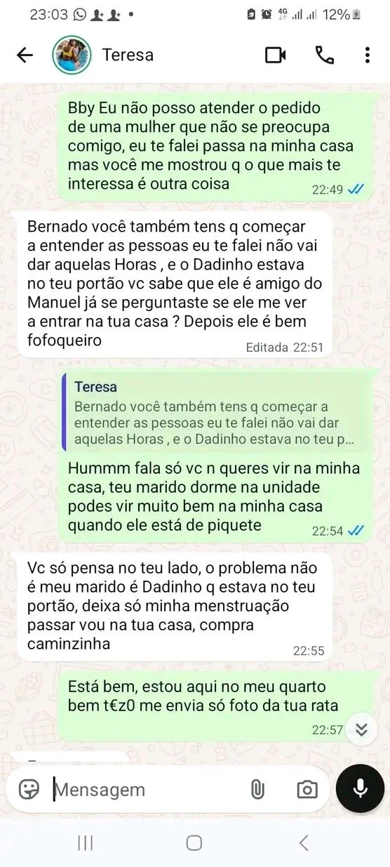 Vazou Teresa Mulher Do Polícia Angolano image 2