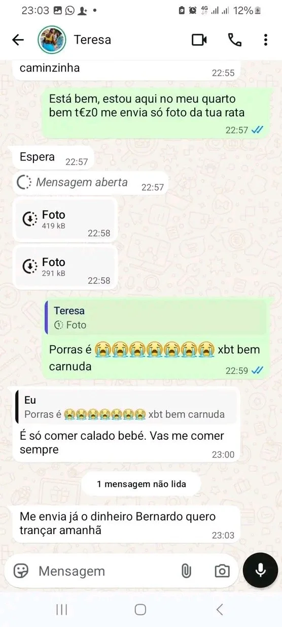 Vazou Teresa Mulher Do Polícia Angolano image 3