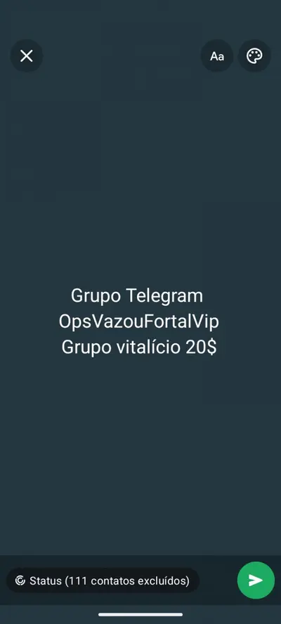 Grupo Vip Telegram Vitalício Chama Na DM 🔥 Tudo em primeira mão cover image