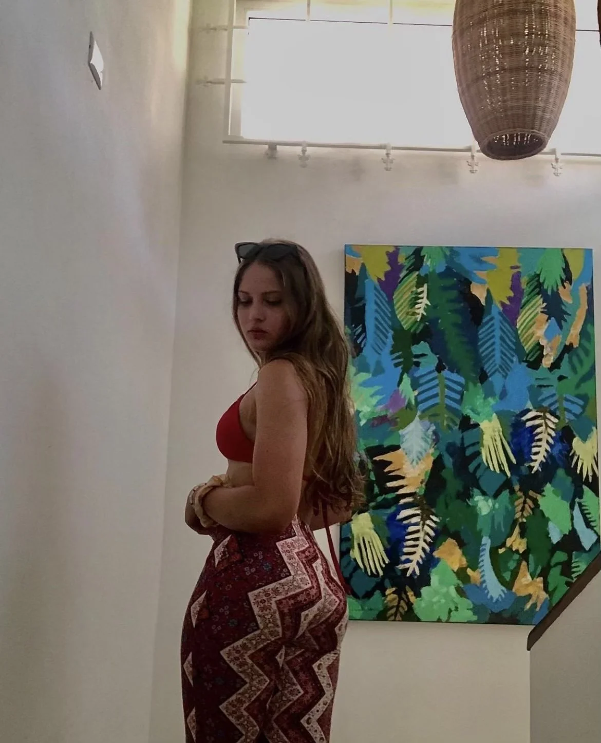 Fit teen slut with fat ass fingering her pussy on Snapchat image 6