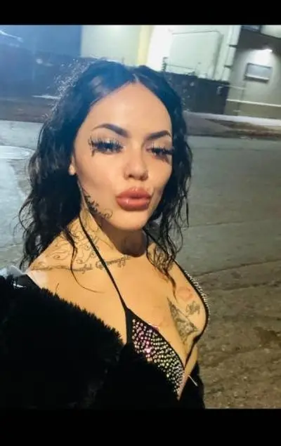 Nasty latina thot escort giving me sloppy toppy and rides my dick enjoying every second of it cover image