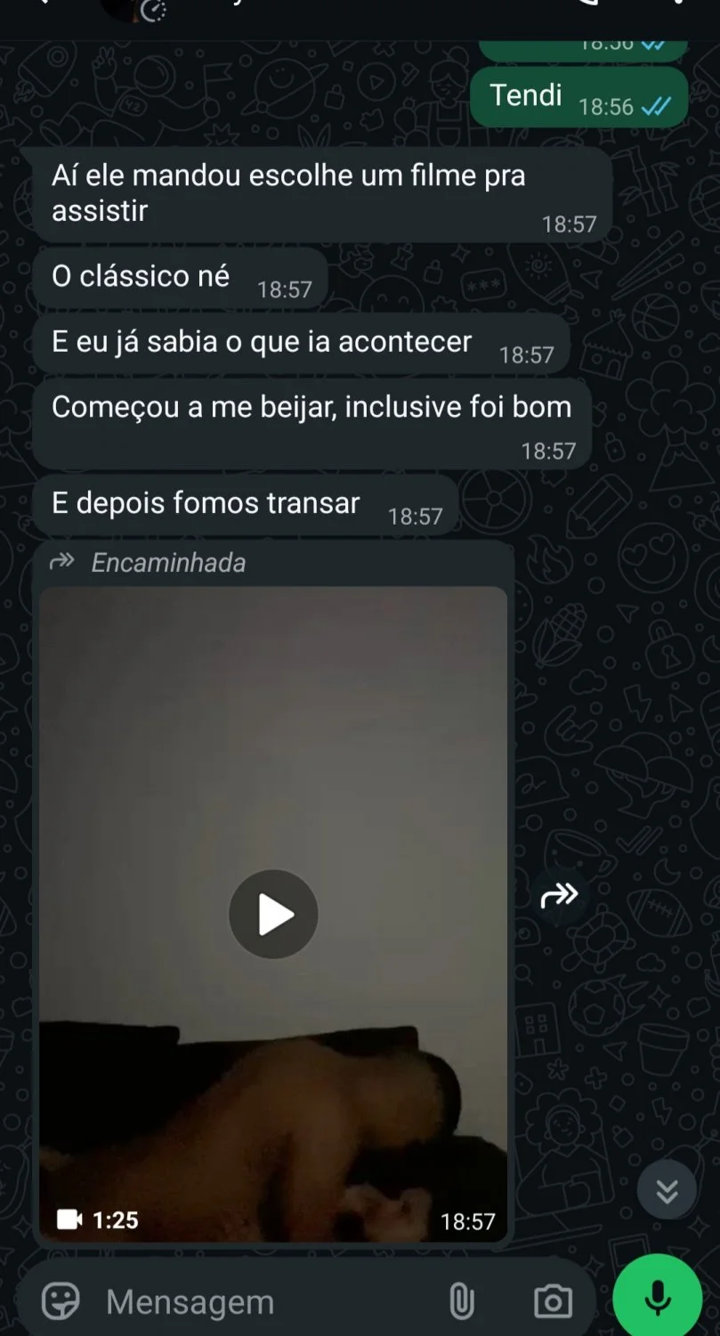 novinha hotwife de 21 anos pela primeira vez chifrou e ainda gravou pro corno main image
