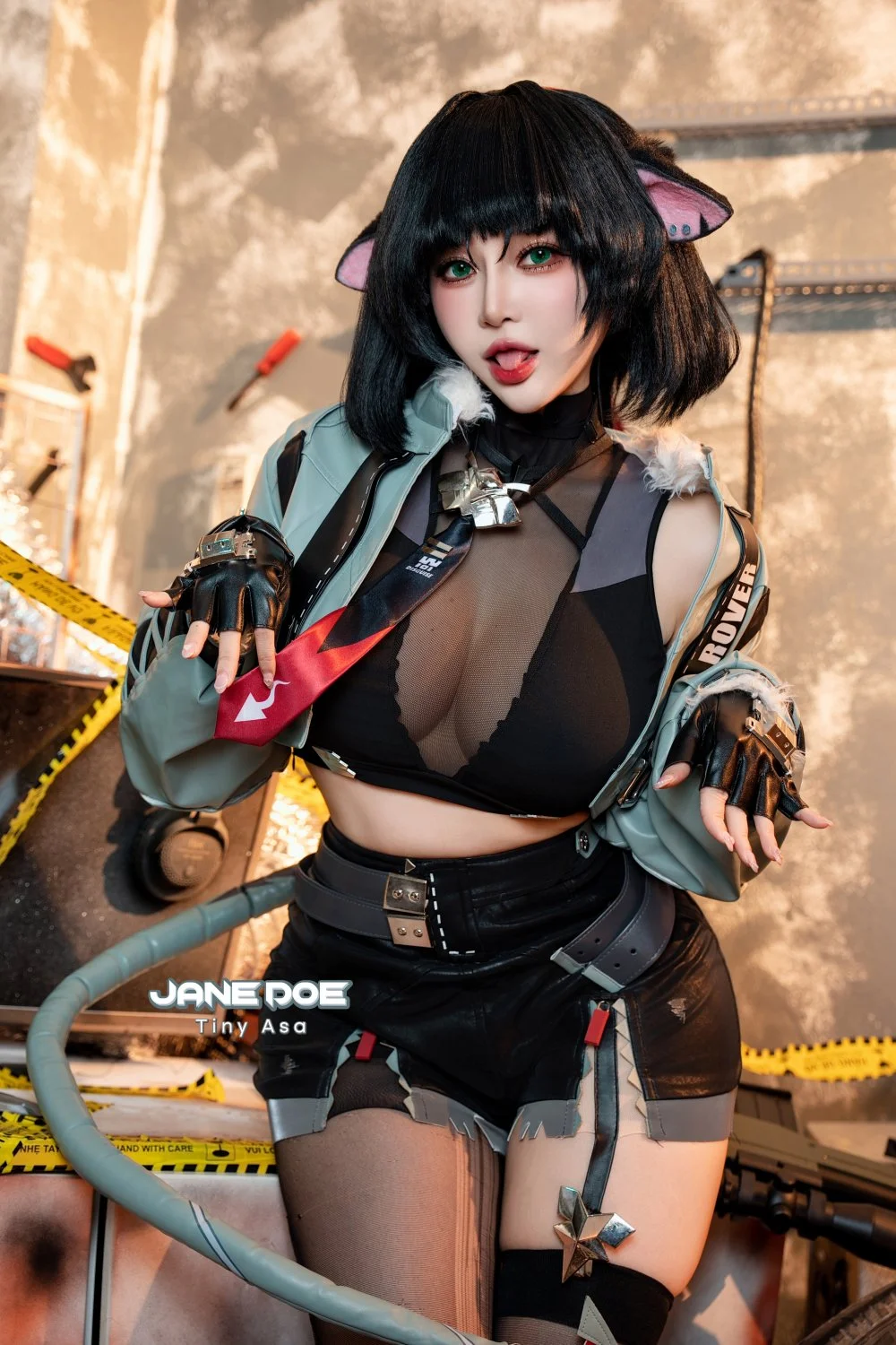 Tiny Asa cosplay Jane Doe - Zenless Zone Zero image 26