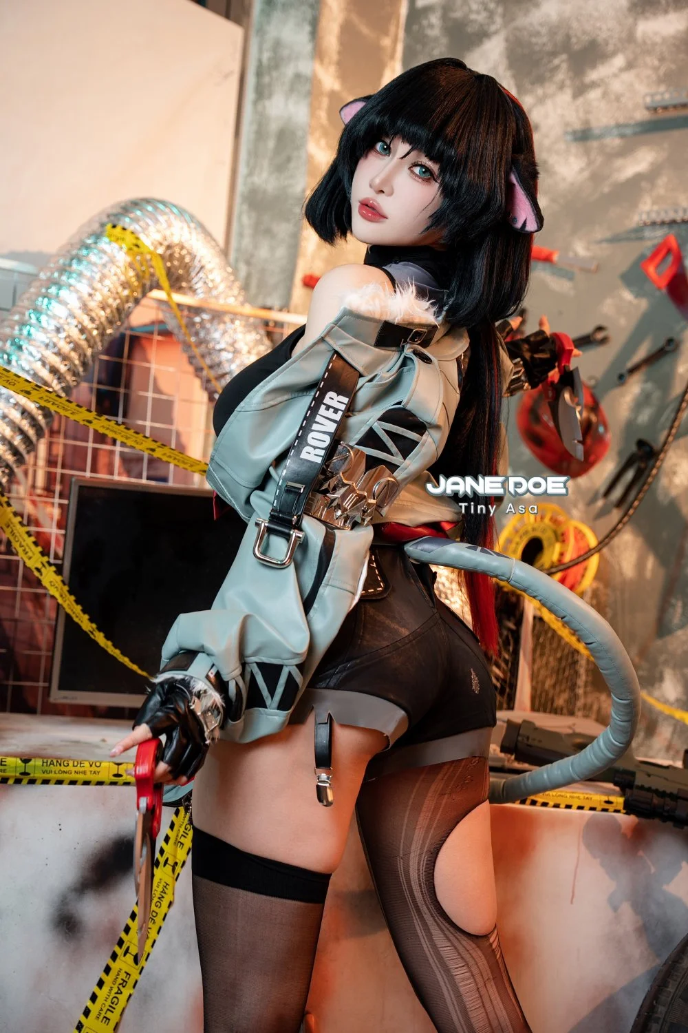 Tiny Asa cosplay Jane Doe - Zenless Zone Zero image 36