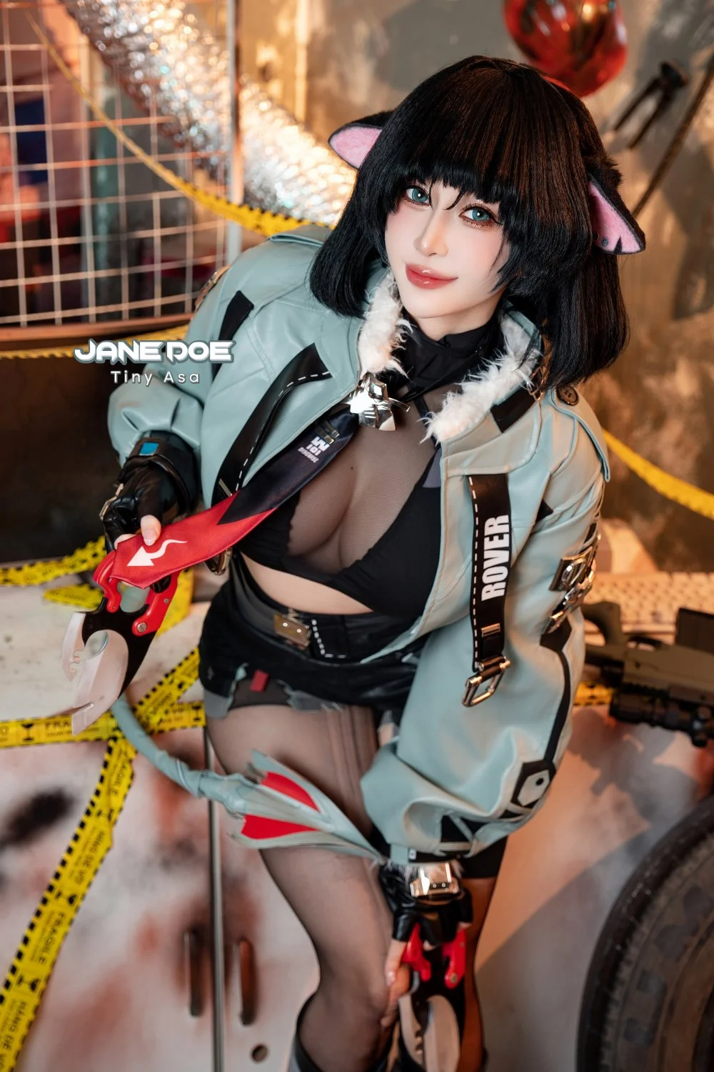Tiny Asa cosplay Jane Doe - Zenless Zone Zero image 41