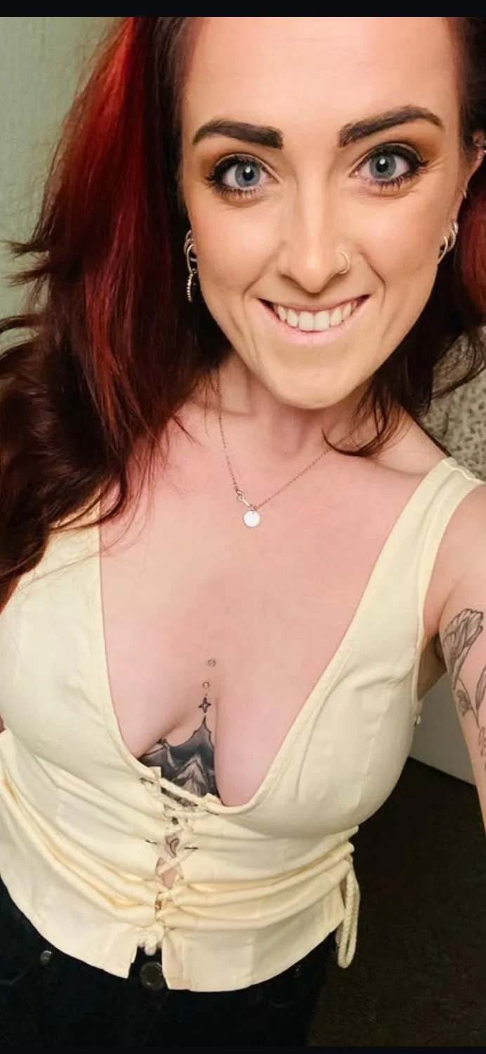 Scouse liverpool British UK sexy big tits cum slut milf. Would love to make her my fuck toy image 10