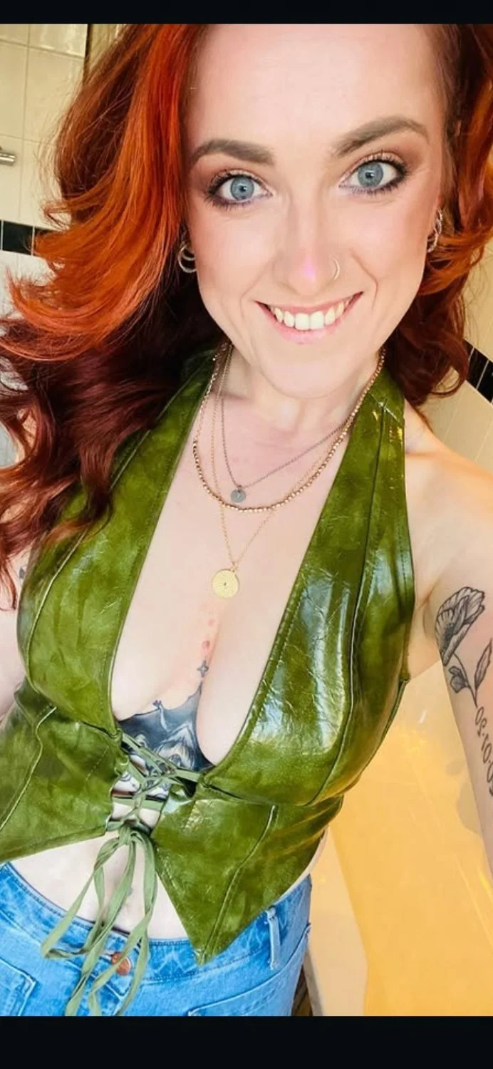 Scouse liverpool British UK sexy big tits cum slut milf. Would love to make her my fuck toy image 15
