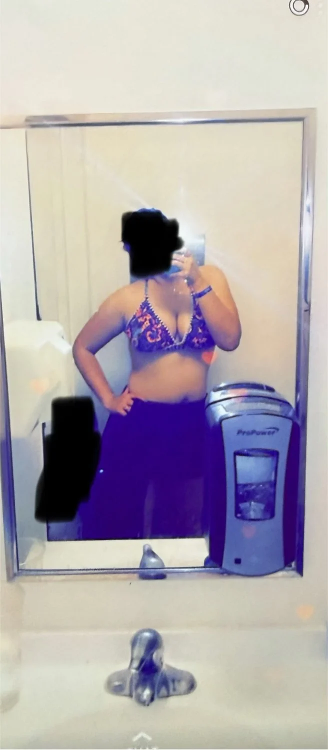 Little more of my sexy mom. Look at her boobs image 3