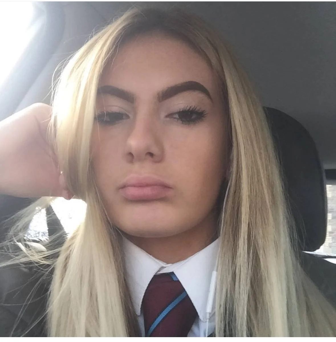 Blonde Slutty UK sister jodie image 22