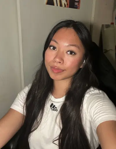 Asian abg slut needs a cock down her throat and cum all over cover image