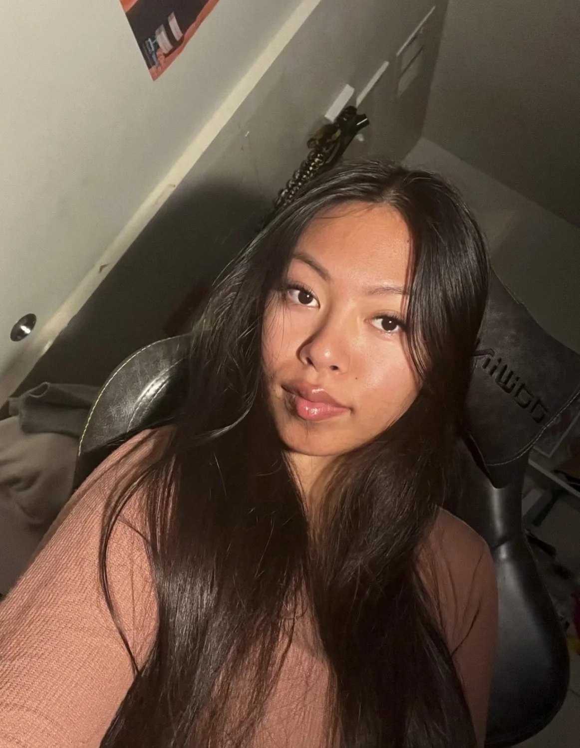 Asian abg slut needs a cock down her throat and cum all over image 2