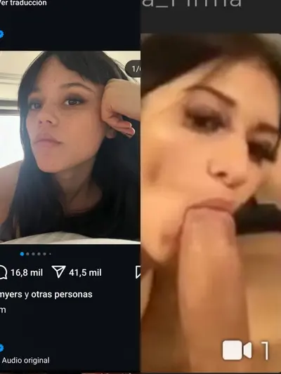 Jenna ortega mamando pene cover image