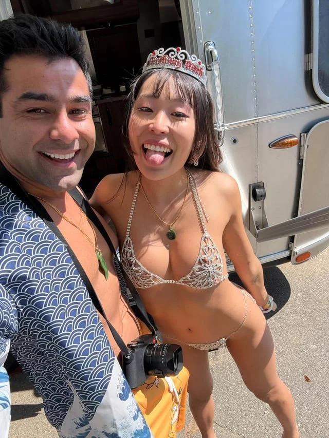 Freaky mixed Asian couples having fun at holidays 🥵🏖️🏝️🔥 more coming soon 🥵🍑🔥 image 11