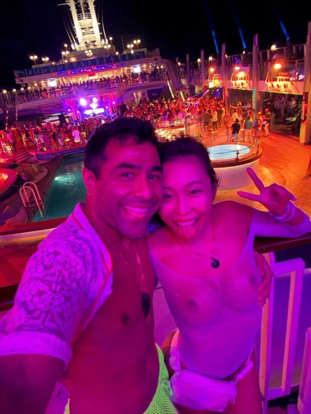 Freaky mixed Asian couples having fun at holidays 🥵🏖️🏝️🔥 more coming soon 🥵🍑🔥 image 16