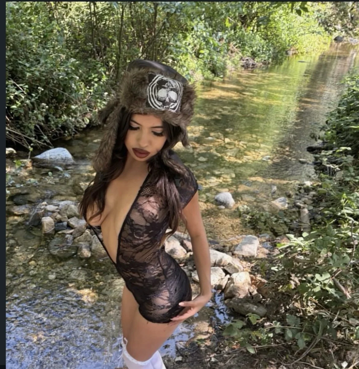 petite fairy goth punk rave Chicana latina image 2
