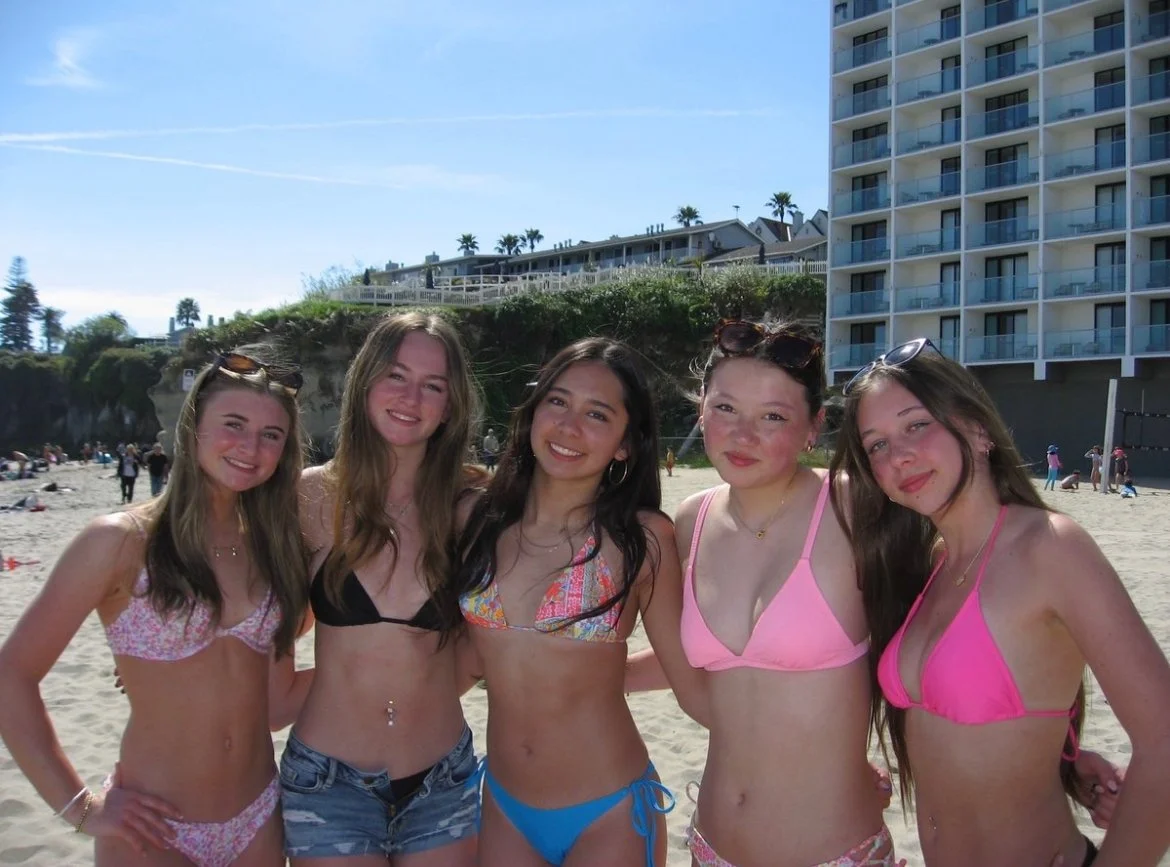 cute petite asian teen in bikini image 2