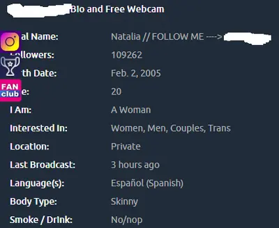Natalia cover image