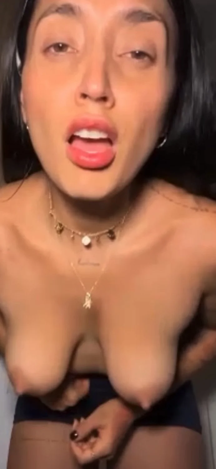 Horny girl in the store image 21
