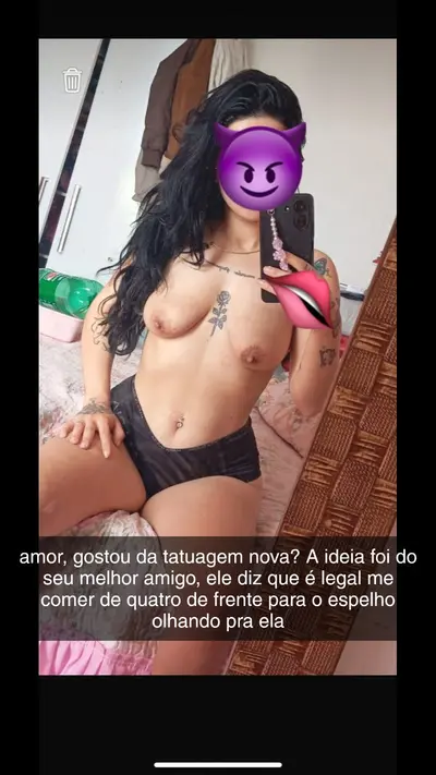 Legenda de Corno - Namorada fez tatua a pedido do comedor cover image