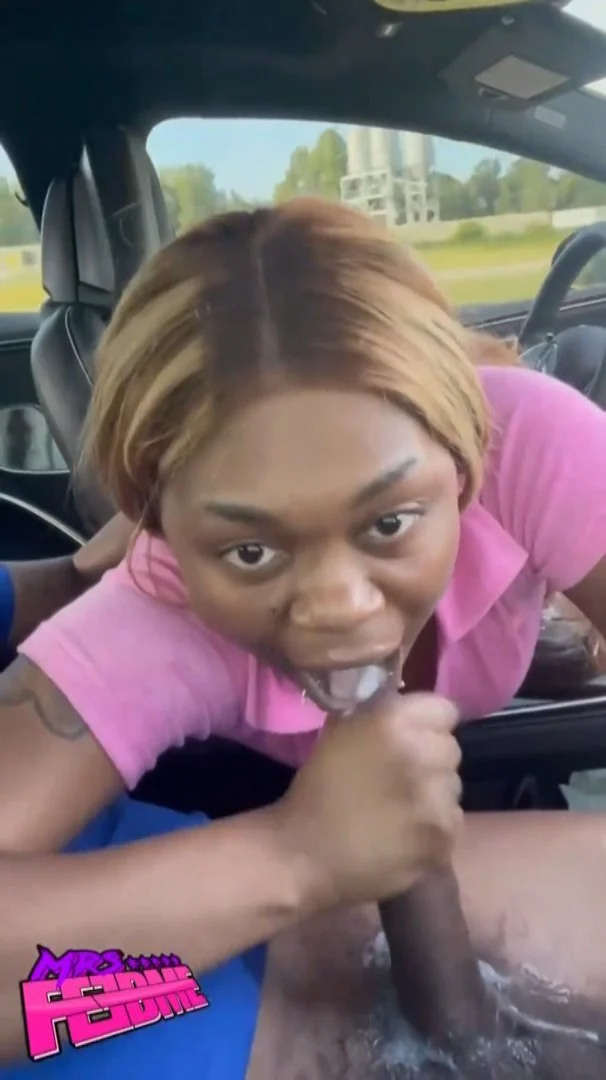 MrsFeedMe Giving Head While Driving image 8