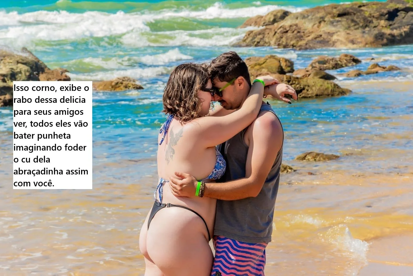 Coroa mãe de familia e suas filhas de bikini. image 15