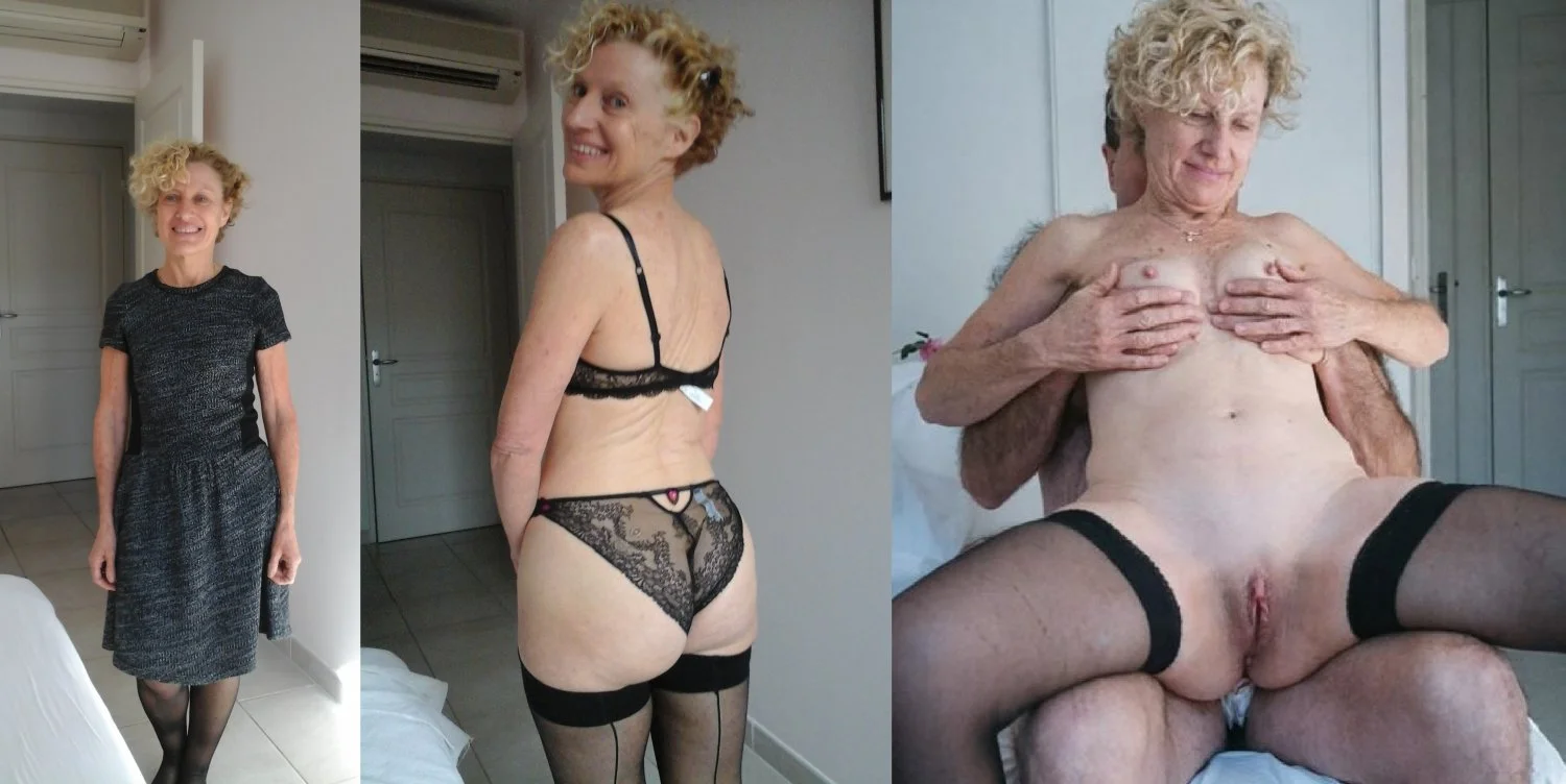 Cheating granny nurse Solange and her photographers rewards - again image 2