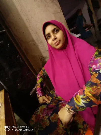 Muslim wife from hijab to naked with hot body... Updated and added pictures cover image