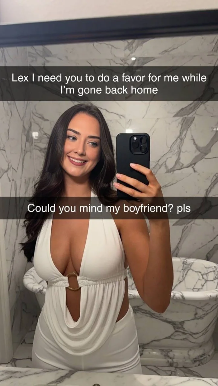 Roommate Minds her best friends Boyfriend Part 1 Snapchat Cheating Caption Story main image