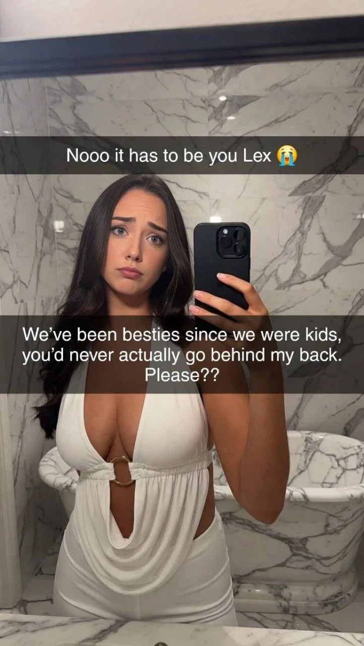 Roommate Minds her best friends Boyfriend Part 1 Snapchat Cheating Caption Story image 17