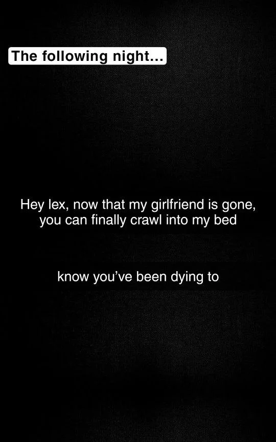Roommate Minds her best friends Boyfriend Part 1 Snapchat Cheating Caption Story image 20