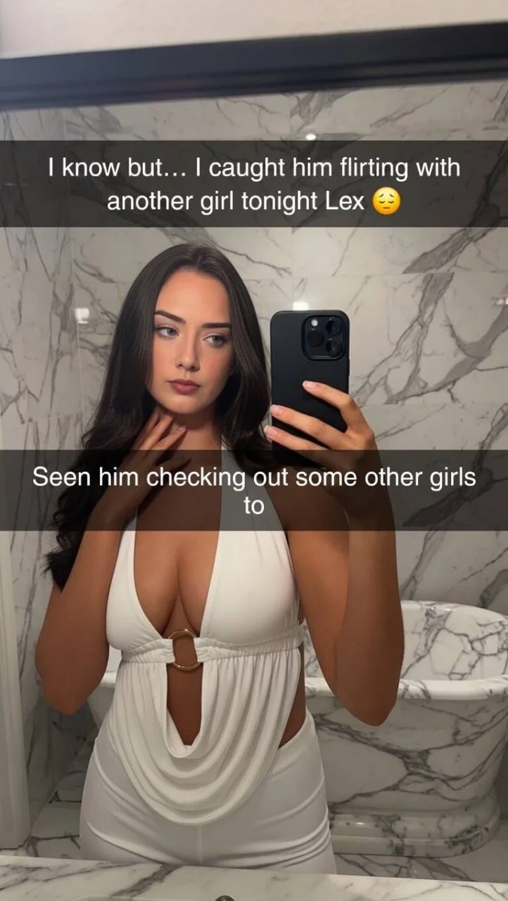 Roommate Minds her best friends Boyfriend Part 1 Snapchat Cheating Caption Story image 5