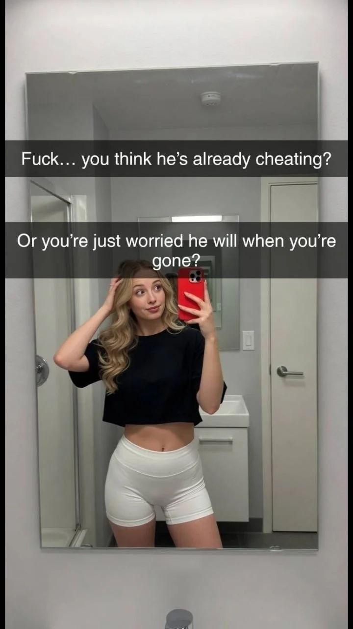 Roommate Minds her best friends Boyfriend Part 1 Snapchat Cheating Caption Story image 8