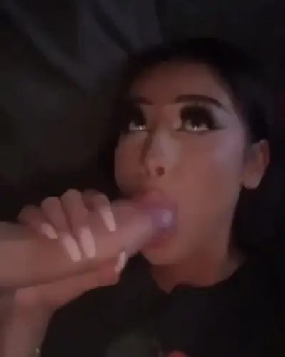 Sexy Latina Enjoying Sucking a BWC cover image