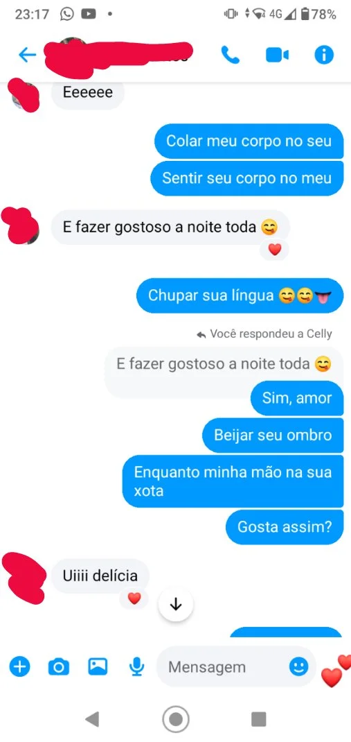 Coroa safada no Face image 5
