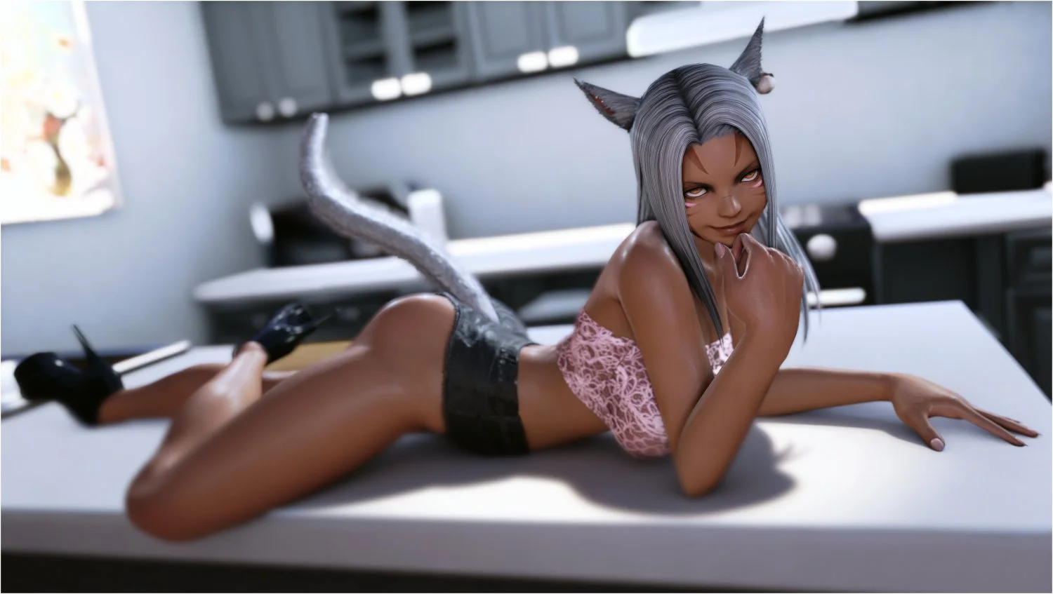 Final Fantasy 14, FFXIV, FF14, Miqo'te Kira Catgirl Pic Dump May image 6
