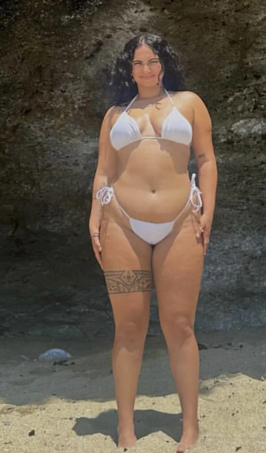Thick big booty Latina slut loves BBC image 2
