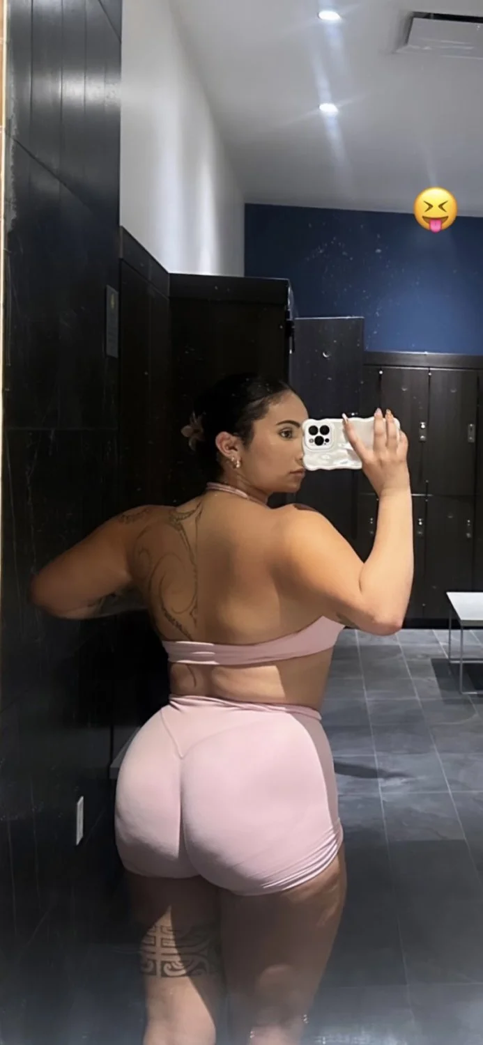 Thick big booty Latina slut loves BBC image 21