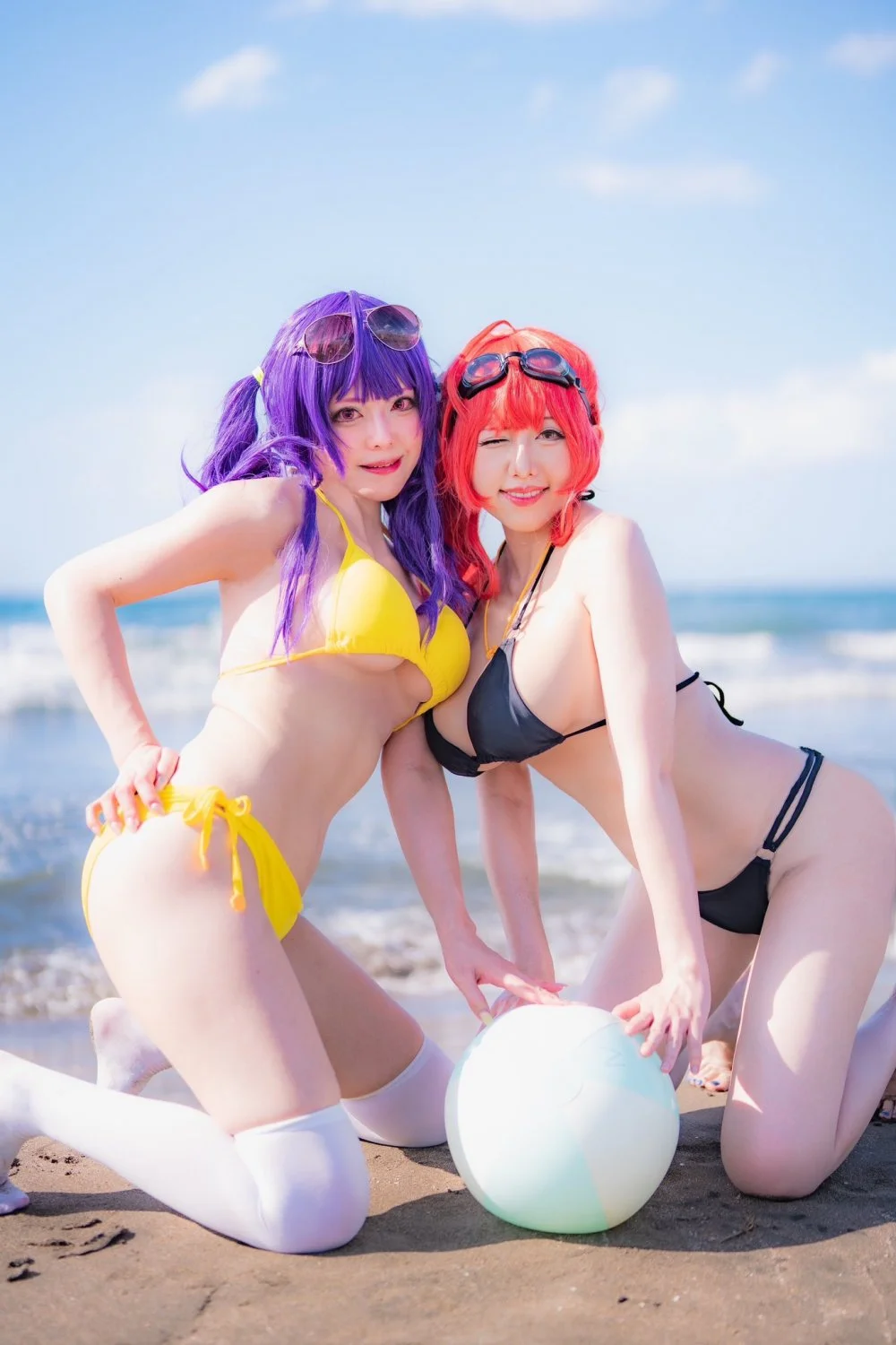Azurlane Pola Zara cosplayers fake porn bbc orgy main image