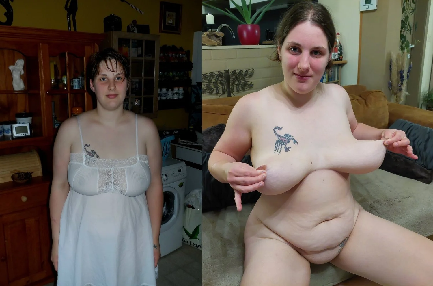 Dressed undressed image 5