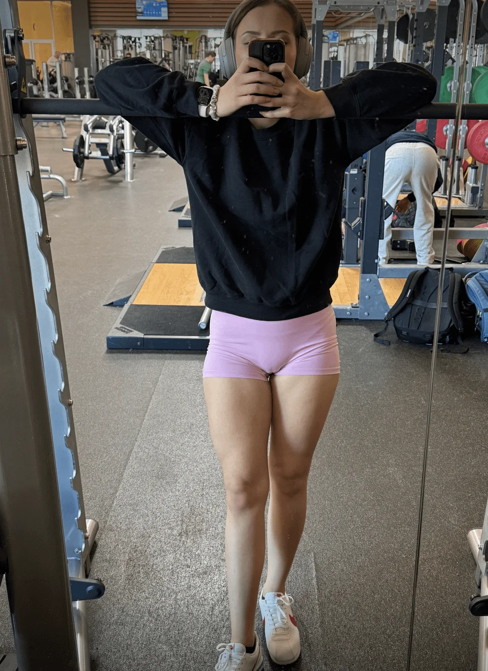 Gym GF Christine loves anal image 16